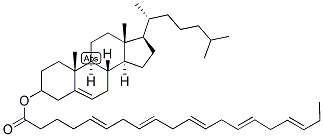 CHOLESTERYL EICOSAPENTAENOATE Struktur