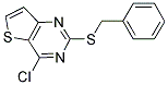 2-(BENZYLSULFANYL)-4-CHLOROTHIENO[3,2-D]PYRIMIDINE Struktur