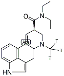 [N-METHYL-3H]LYSERGIC ACID, DIETHYLAMIDE Structure