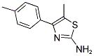 5-METHYL-4-(4-METHYLPHENYL)-1,3-THIAZOL-2-AMINE Struktur