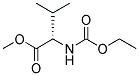 METHYL 2-[(ETHOXYCARBONYL)AMINO]-3-METHYLBUTANOATE Struktur