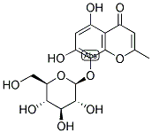 5,7-DIHYDROXY-2-METHYLCHROMONE-8-C-BETA-D-GLUCOPYRANOSIDE Struktur