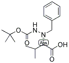 (S)-(+)-N(ALPHA)-BENZYL-N(BETA)-BOC-(L)-HYDRAZINOVALINE Struktur