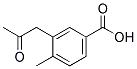 3-ACETOXY-P-TOLUIC ACID Struktur