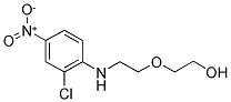 2-(2-[(2-CHLORO-4-NITROPHENYL)AMINO]ETHOXY)ETHANOL Struktur