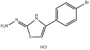 [4-(4-BROMO-PHENYL)-THIAZOL-2-YL]-HYDRAZINE Struktur