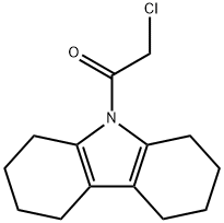 2-CHLORO-1-(1,2,3,4,5,6,7,8-OCTAHYDRO-CARBAZOL-9-YL)-ETHANONE Struktur