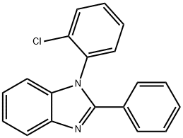 3-(2-CHLOROPHENYL)-2-PHENYL-3H-INDOLE Struktur