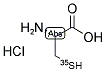 L-[35S]CYSTEINE, HYDROCHLORIDE Struktur