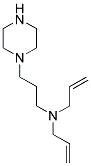 1-(3-DIALLYLAMINOPROPYL)PIPERAZINE Struktur