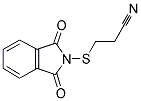 N-[(2-CYANOETHYL)THIO]PHTHALIMIDE Struktur