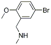 N-(5-BROMO-2-METHOXYBENZYL)-N-METHYLAMINE Struktur