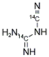 CYANOGUANIDINE, [14C(U)] Struktur