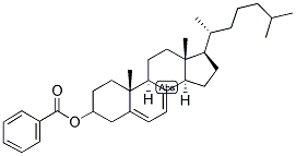 5,7-CHOLESTADIEN-3BETA-OL 3-BENZOATE Struktur