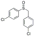 CHLORBENSID SULFOXIDE Struktur