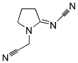 1-(CYANOMETHYL)PYRROLIDIN-2-YLIDENECYANAMIDE Struktur