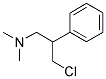 N-(3-CHLORO-2-PHENYLPROPYL)-N,N-DIMETHYLAMINE Struktur