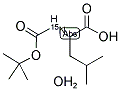 N-(TERT-BUTOXYCARBONYL)-L-LEUCINE-15N MONOHYDRATE Struktur