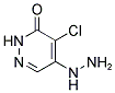 4-CHLORO-5-HYDRAZINOPYRIDAZIN-3(2H)-ONE Struktur