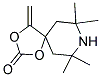 4-METHYLENE-7,7,9,9-TETRAMETHYL-1,3-DIOXA-8-AZASPIRO[4.5]DECANE-2-ONE Struktur