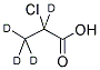 2-CHLOROPROPIONIC-2,3,3,3-D4 ACID Struktur