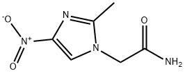 2-(2-METHYL-4-NITRO-1H-IMIDAZOL-1-YL)ACETAMIDE Struktur