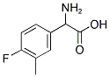 4-FLUORO-3-METHYL-DL-PHENYLGLYCINE Struktur