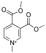 3,4-BIS(METHOXYCARBONYL)-1-METHYLPYRIDINIUM Struktur