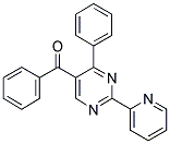 5-BENZOYL-4-PHENYL-2-(PYRIDIN-2-YL)PYRIMIDINE Structure