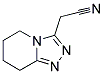 5,6,7,8-TETRAHYDRO[1,2,4]TRIAZOLO[4,3-A]PYRIDIN-3-YLACETONITRILE Struktur