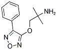 1,1-DIMETHYL-2-(4-PHENYL-FURAZAN-3-YLOXY)-ETHYLAMINE Struktur