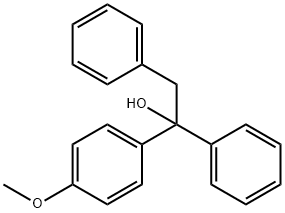 1-(4-METHOXY-PHENYL)-1,2-DIPHENYL-ETHANOL Struktur