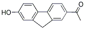 1-(7-HYDROXY-9H-FLUOREN-2-YL)ETHANONE Struktur