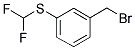 3-(DIFLUOROMETHYLTHIO)BENZYL BROMIDE Struktur