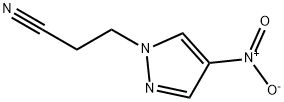 3-(4-NITRO-PYRAZOL-1-YL)-PROPIONITRILE Struktur