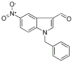 1-BENZYL-5-NITROINDOLE-3-CARBOXALDEHYDE Struktur