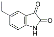 5-ETHYL-1H-INDOLE-2,3-DIONE Struktur