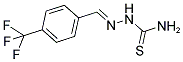4-(TRIFLUOROMETHYL)BENZALDEHYDE THIOSEMICARBAZONE Struktur