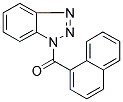 1-(1-NAPHTHYLCARBONYL)-1H-BENZOTRIAZOLE Struktur