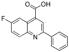 6-FLUORO-2-PHENYLQUINOLINE-4-CARBOXYLIC ACID Structure