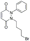 1-(4-BROMOBUTYL)-2-PHENYL-1,2-DIHYDRO-3,6-PYRIDAZINEDIONE Struktur