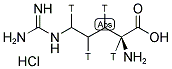 L-[2,3,4,5-3H]ARGININE MONOHYDROCHLORIDE Struktur