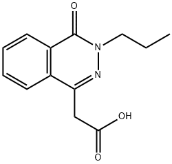 (4-OXO-3-PROPYL-3,4-DIHYDRO-PHTHALAZIN-1-YL)-ACETIC ACID Struktur