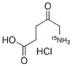 5-AMINO-15N-LEVULINIC ACID HCL Struktur