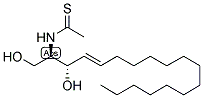 D-ERYTHRO-SPHINGOSINE, N-THIOACETYL- Struktur