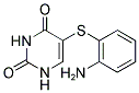 5-[(2-AMINOPHENYL)SULFANYL]-2,4(1H,3H)-PYRIMIDINEDIONE Struktur