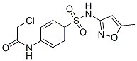 2-CHLORO-N-(4-([(5-METHYLISOXAZOL-3-YL)AMINO]SULFONYL)PHENYL)ACETAMIDE Struktur