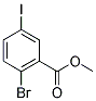 METHYL 2-BROMO-5-IODOBENZOATE Struktur