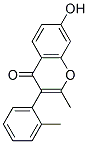 7-HYDROXY-2-METHYL-3-O-TOLYL-CHROMEN-4-ONE Struktur