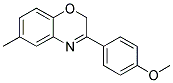 3-(4-METHOXYPHENYL)-6-METHYL-2H-1,4-BENZOXAZINE Struktur